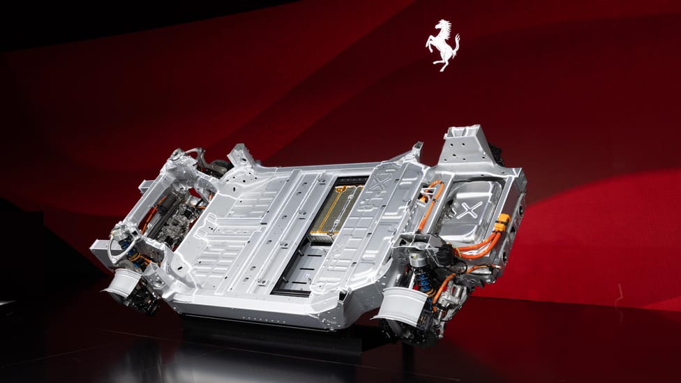 Ferrari Elettrica chassis