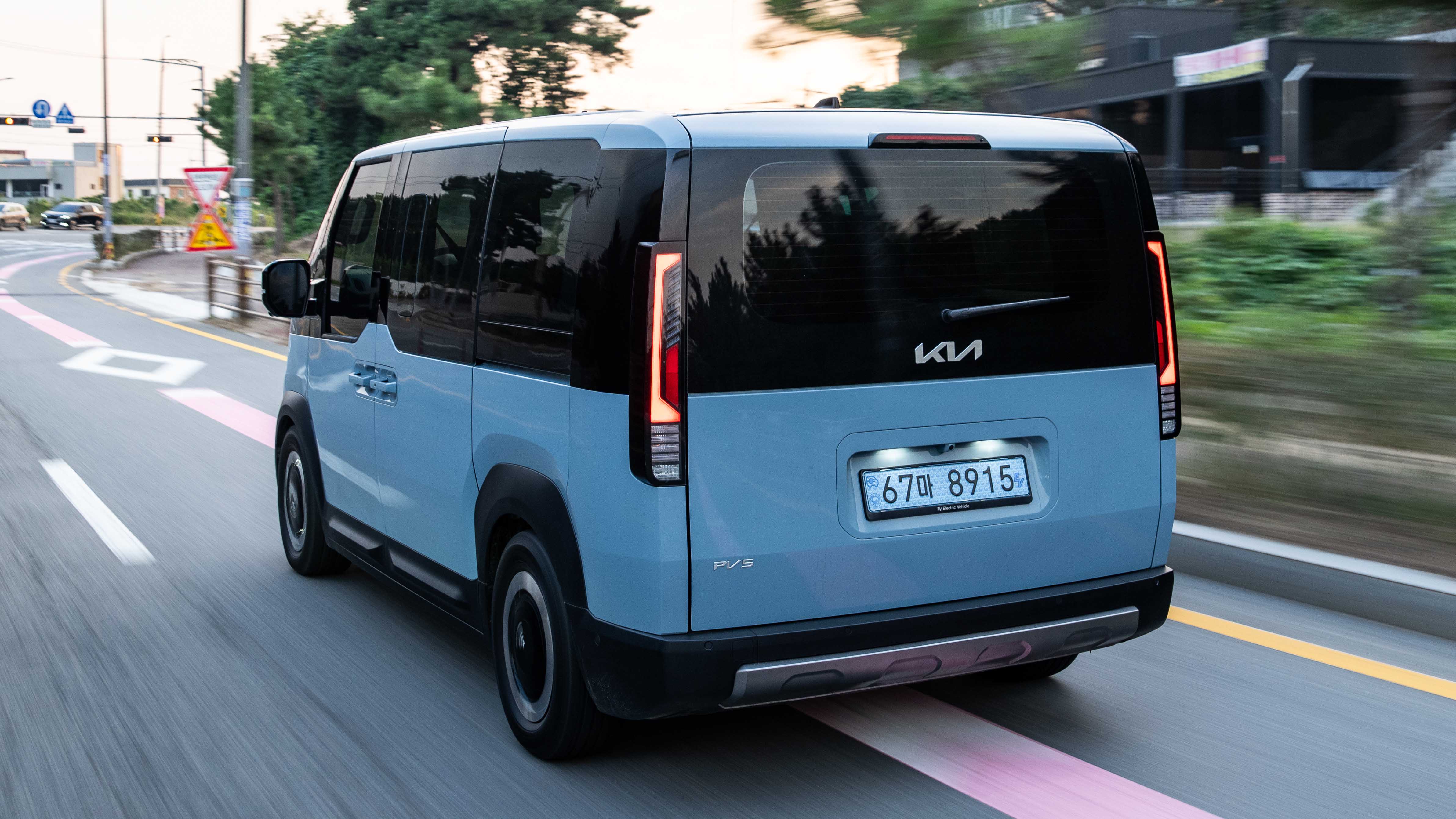 Kia PV5 review Top Gear