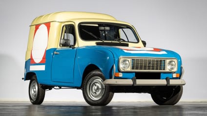 1985 Renault 4 F4 électrique fourgonnette Darty