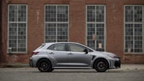 2026 Toyota GR Corolla grey side profile static