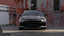 2026 Toyota GR Corolla grey front grilles