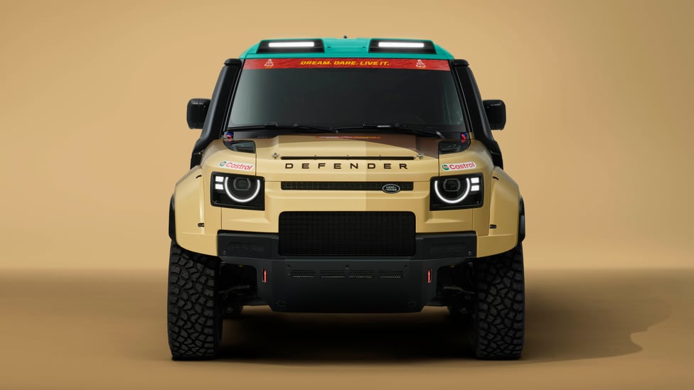 This is the Land Rover Defender that will compete in the Dakar | Top Gear
