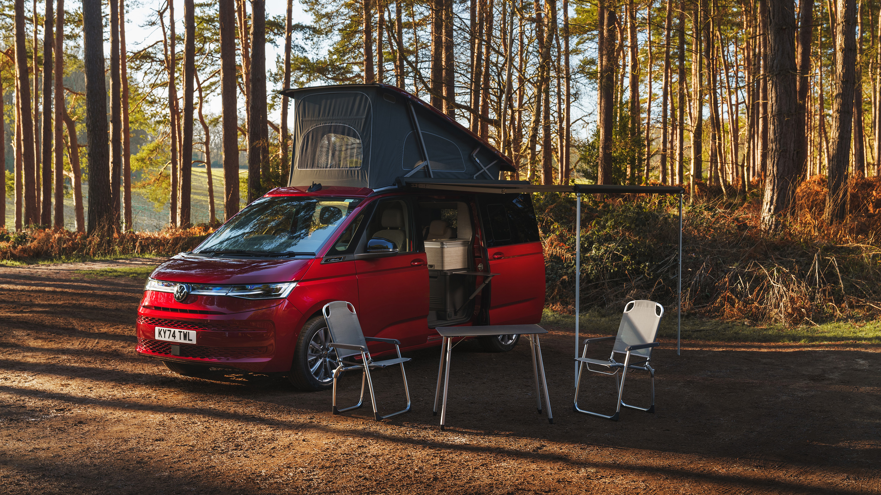 2025 Volkswagen California Ocean on campsite