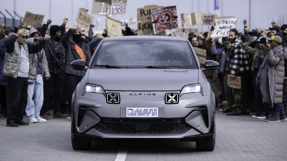 Alpine A290 in The Running Man