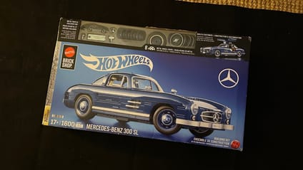 Mattel 300 SL Top Gear build