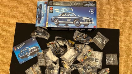 Mattel 300 SL Top Gear build