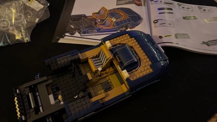 Mattel 300 SL Top Gear build