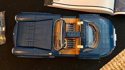 Mattel 300 SL Top Gear build
