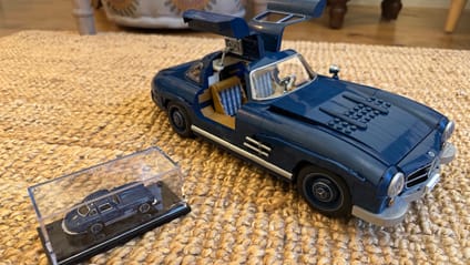 Mattel 300 SL Top Gear build