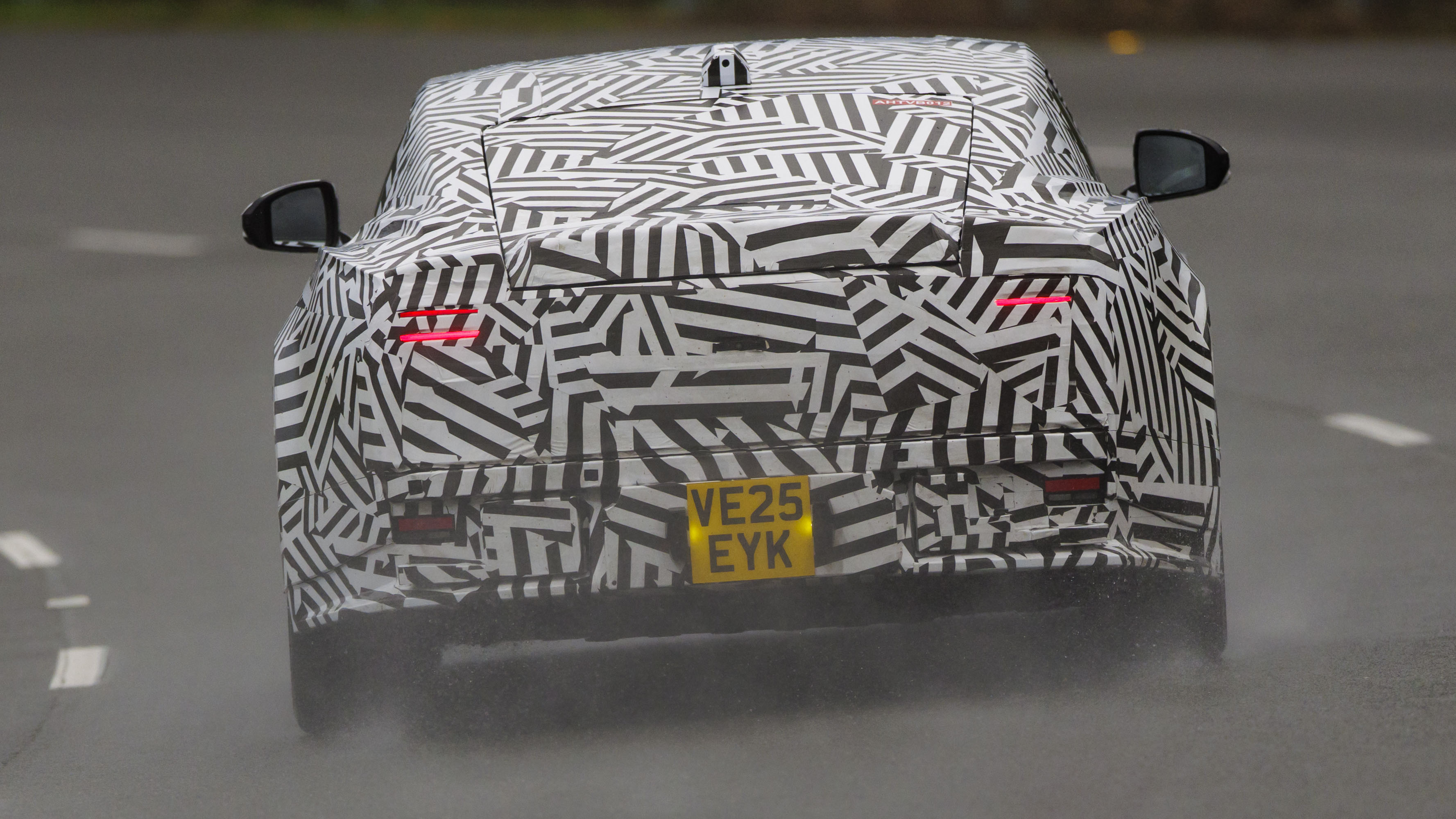 Jaguar electric car passenger ride Top Gear