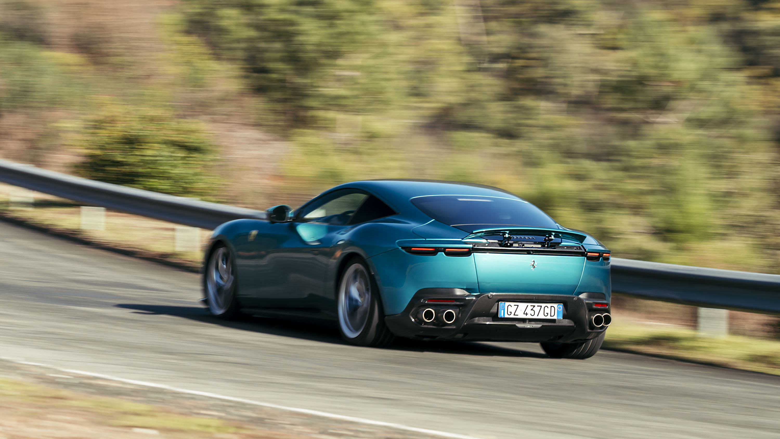 2025 Ferrari Amalfi review rear action