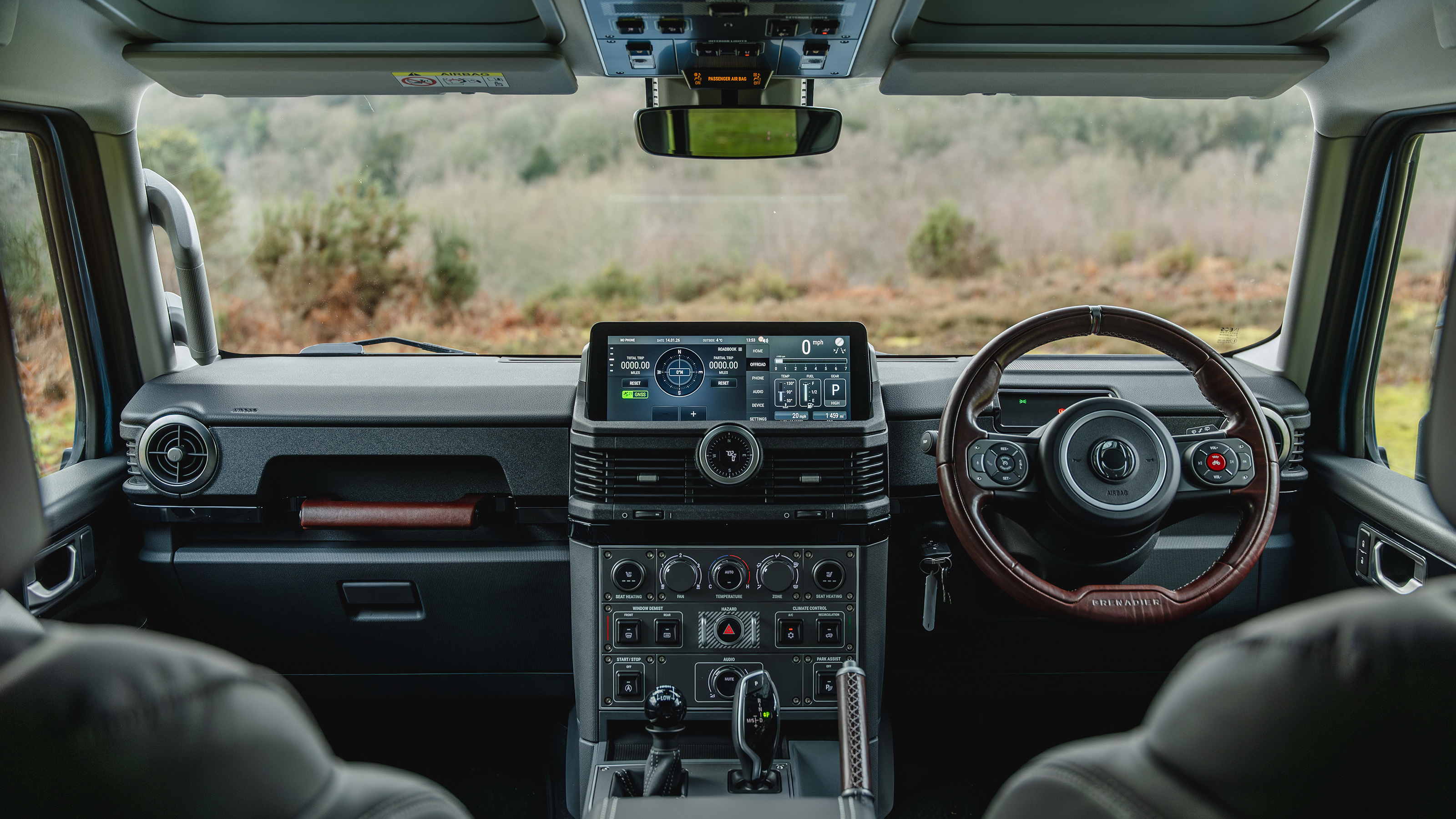 Ineos Grenadier interior