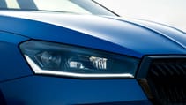 Skoda Fabia close up