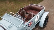 Bentley Speed Six pictured from the top