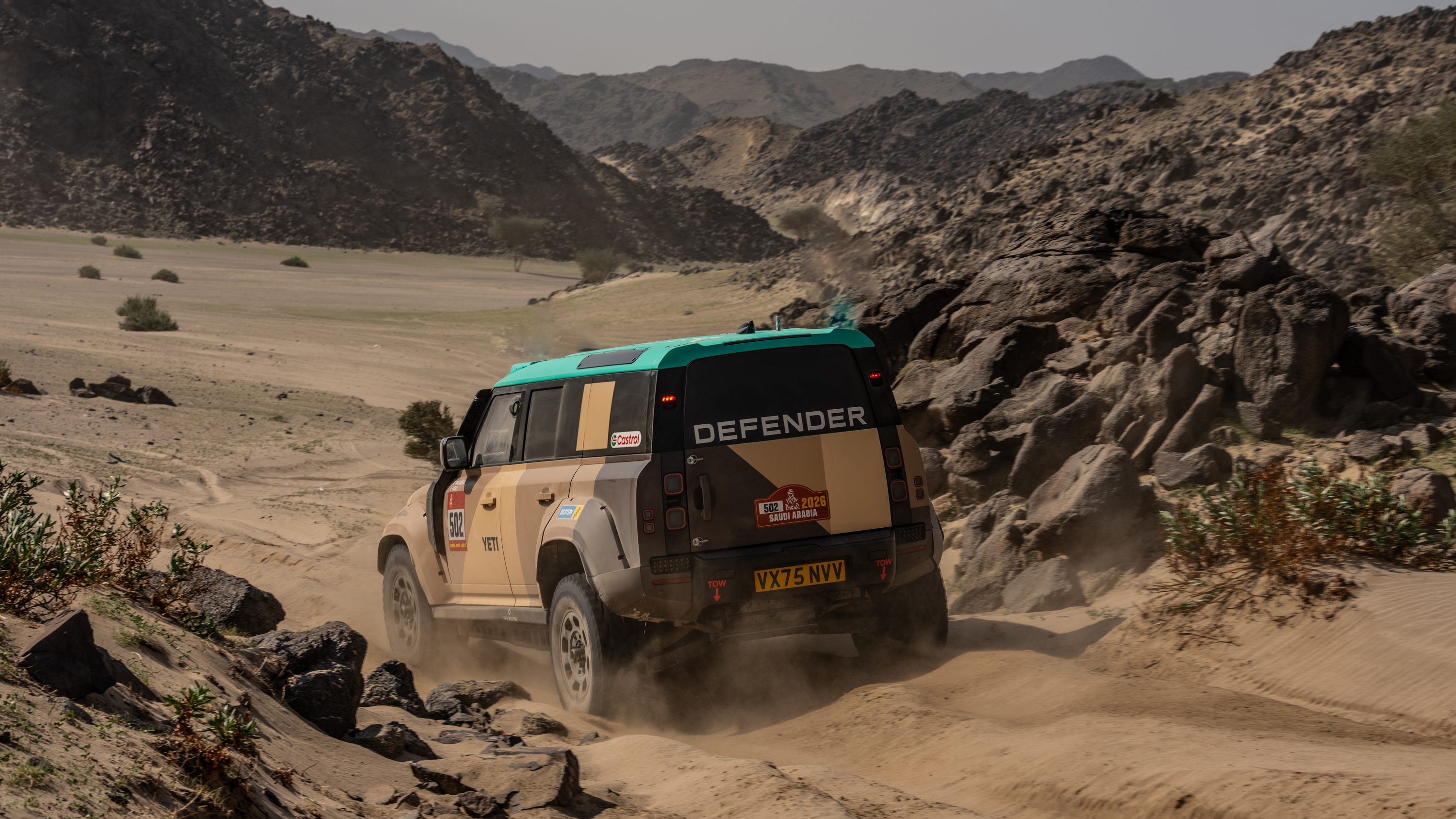 Defender Dakar 2026 Stage 1
