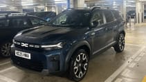 Dacia Bigster Hybrid parked in a interior carpark