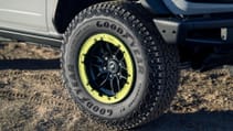 Ford Bronco RTR close up of wheel