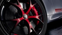 Giulia Luna Rossa front wheel