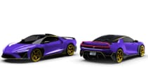Honda NSX Tribute by Italdesign purple colour sketch