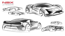 Honda NSX Tribute by Italdesign sketches