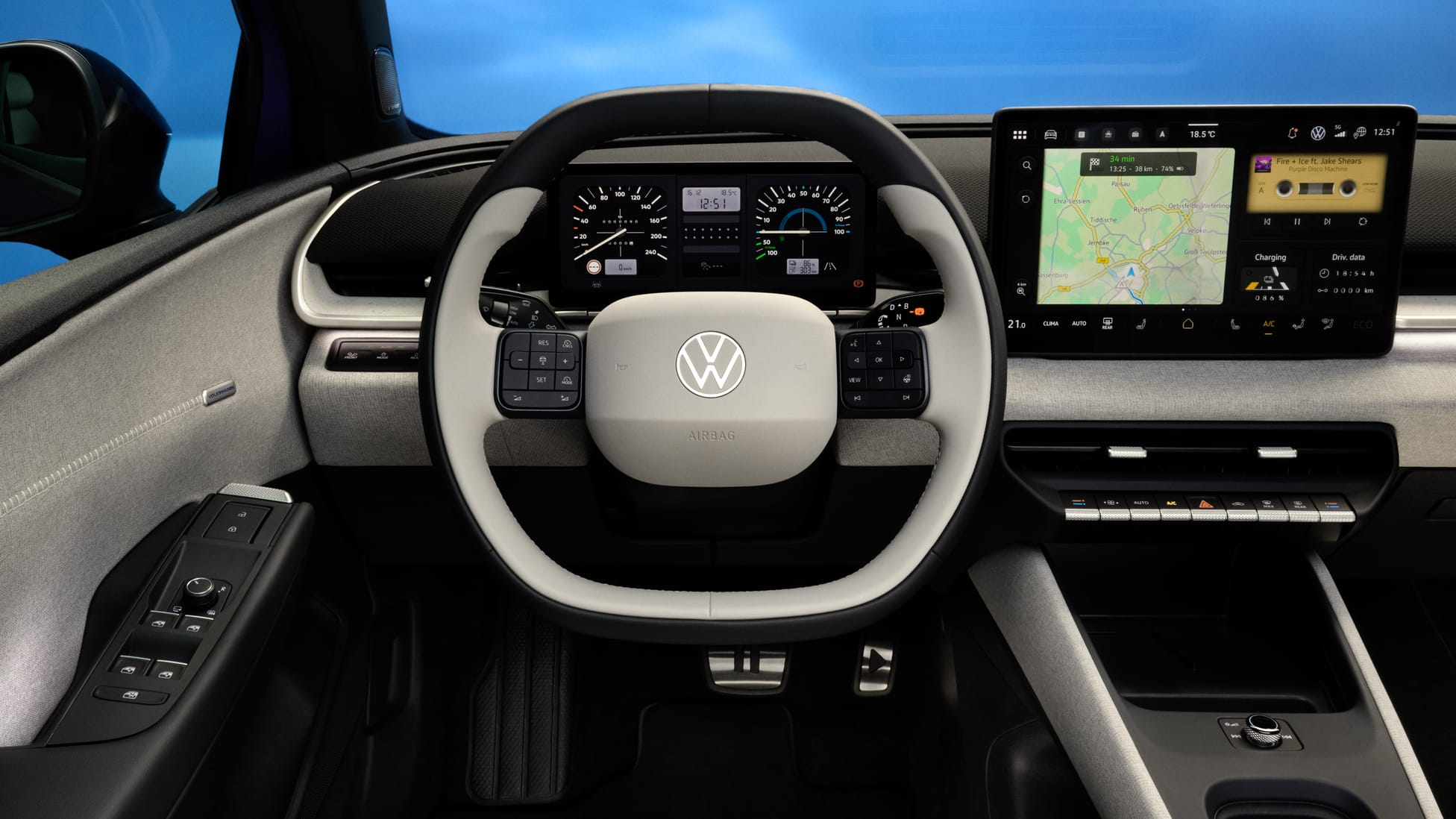 This is the interior of the new VW Polo, and it includes buttons! | Top ...