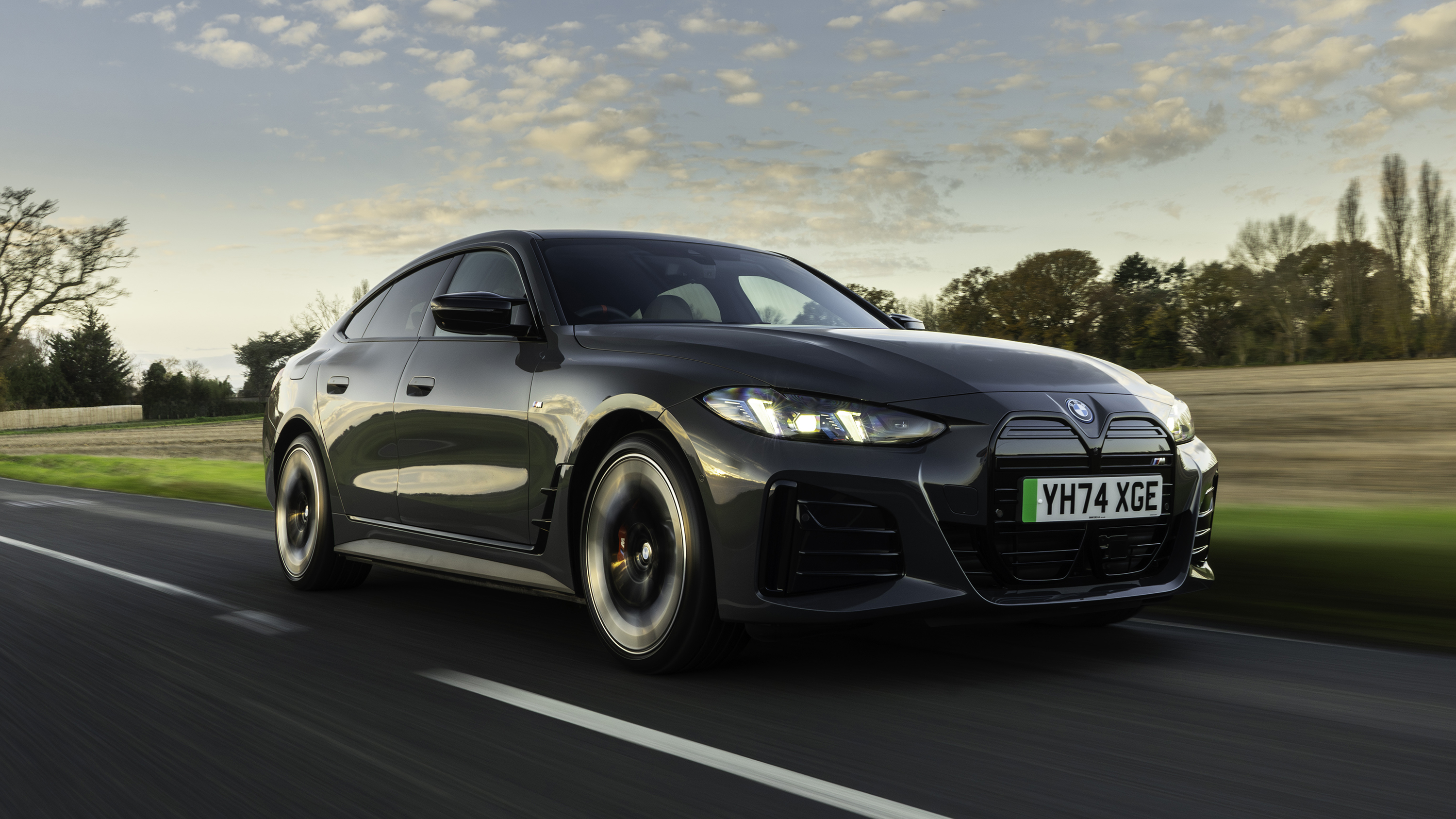 2026 BMW i4 review Top Gear front action