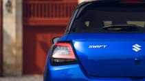 Closeup of Suzuki Swift back