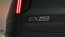 Close up of the back of a Volvo EX60