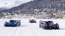 Bugatti Bolide at The ICE St Moritz Top Gear