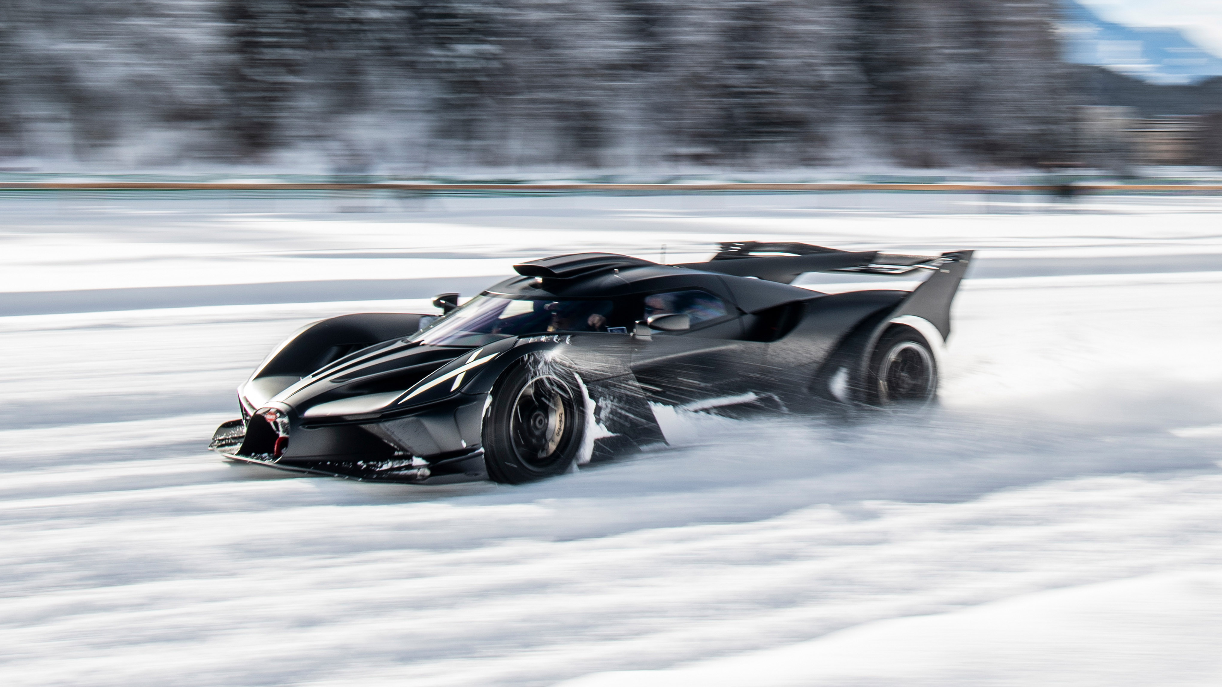 Bugatti Bolide at The ICE St Moritz Top Gear