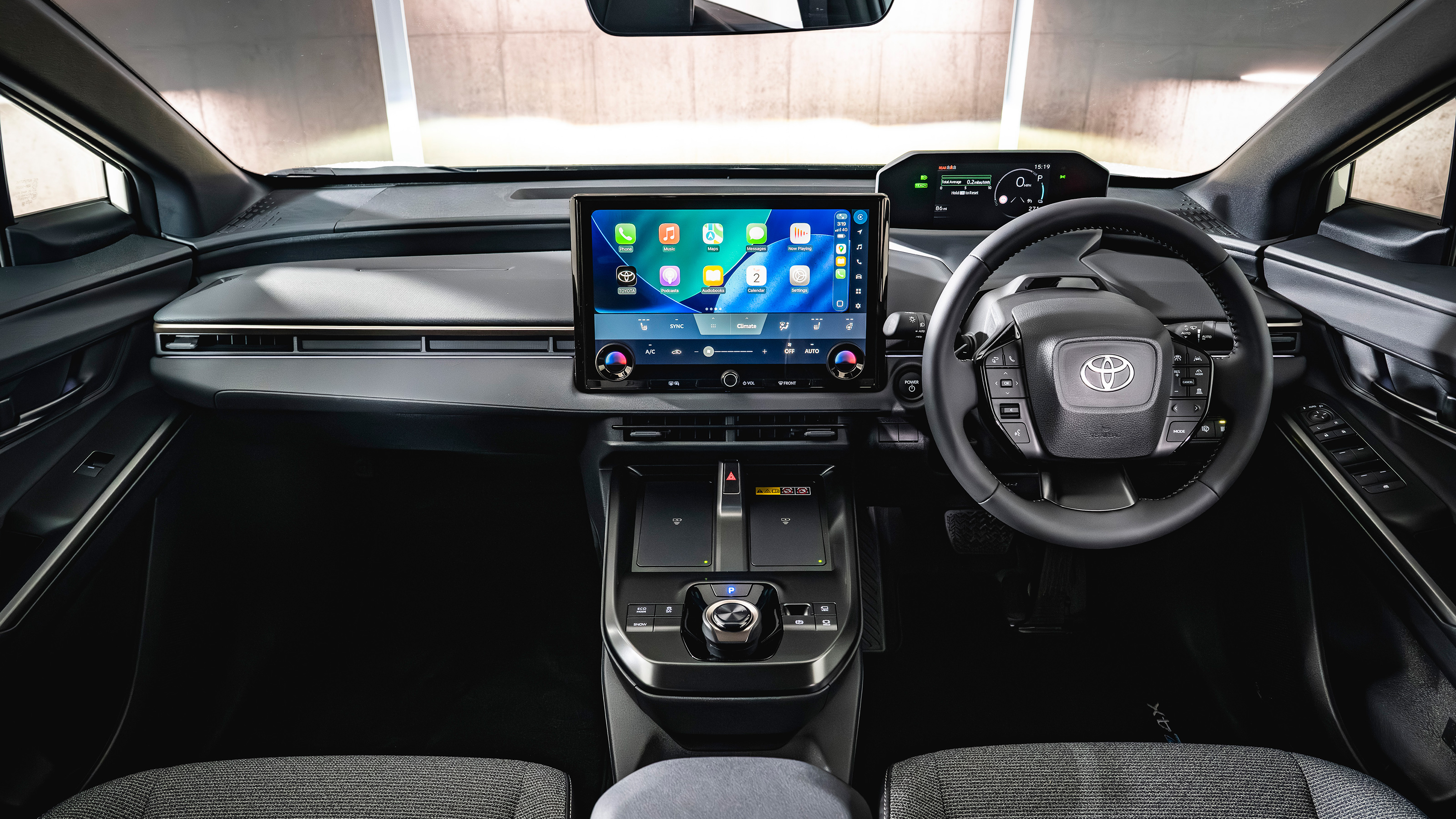 Toyota bZ4X interior