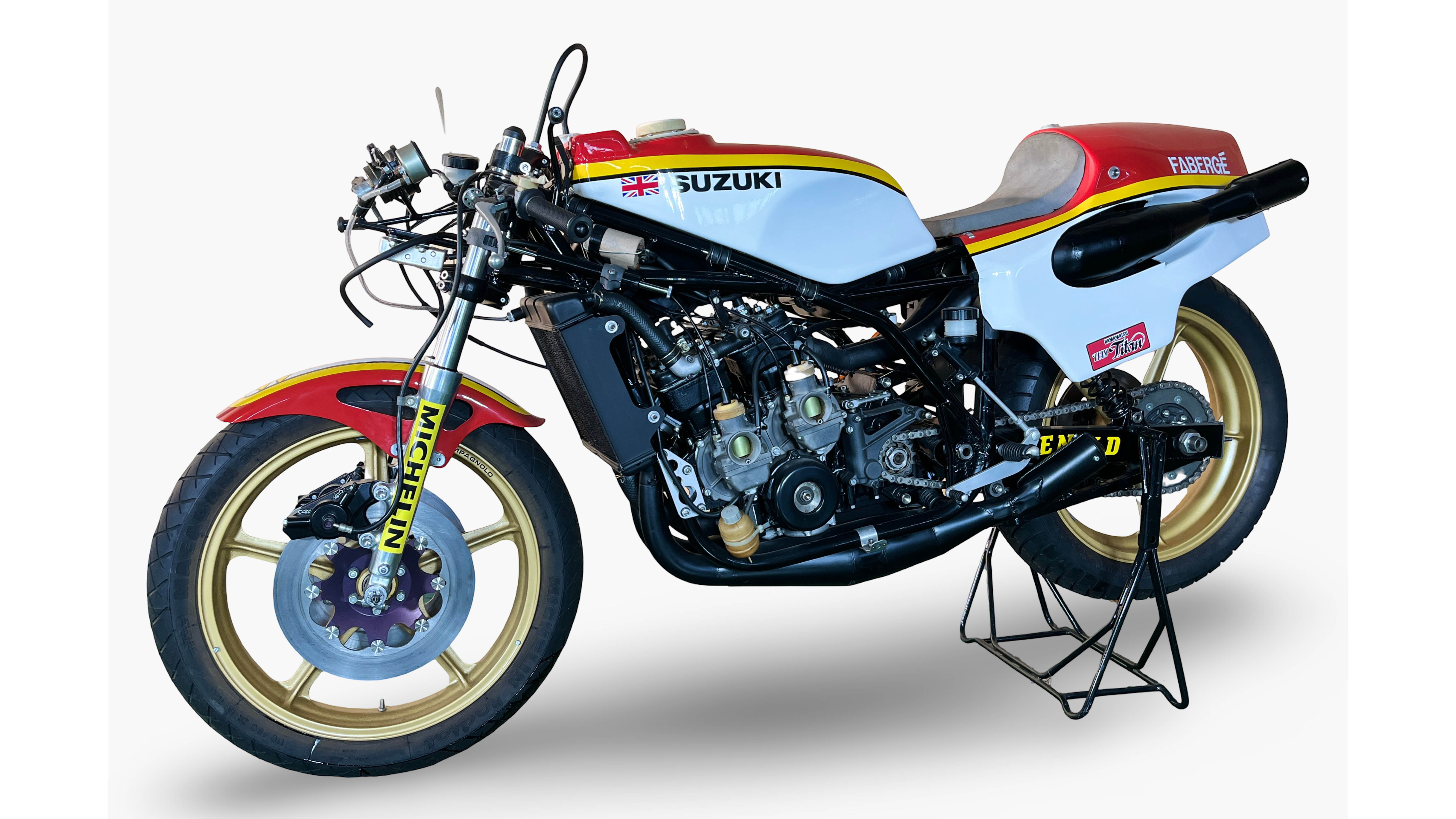 Barry Sheene Suzuki Top Gear