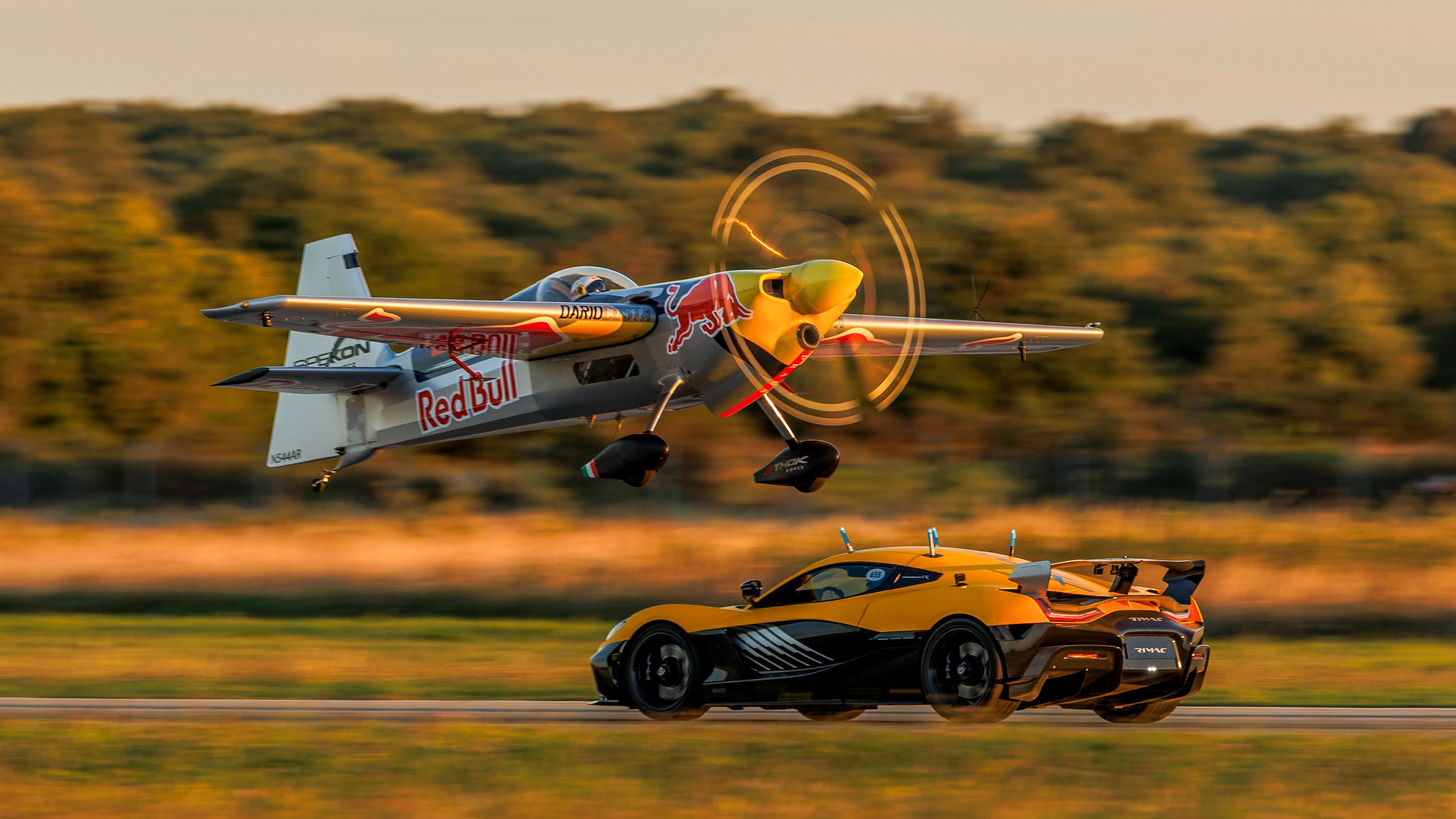 Rimac Red Bull stunt Top Gear