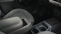 Kia EV2 front seat close-up