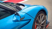 Aston Martin Valhalla side mirror and wheel