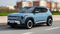 Kia EV2 pictured from the front
