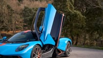 Aston Martin Valhalla open side door
