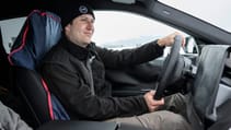 BMW i3 prototype Greg Potts driving