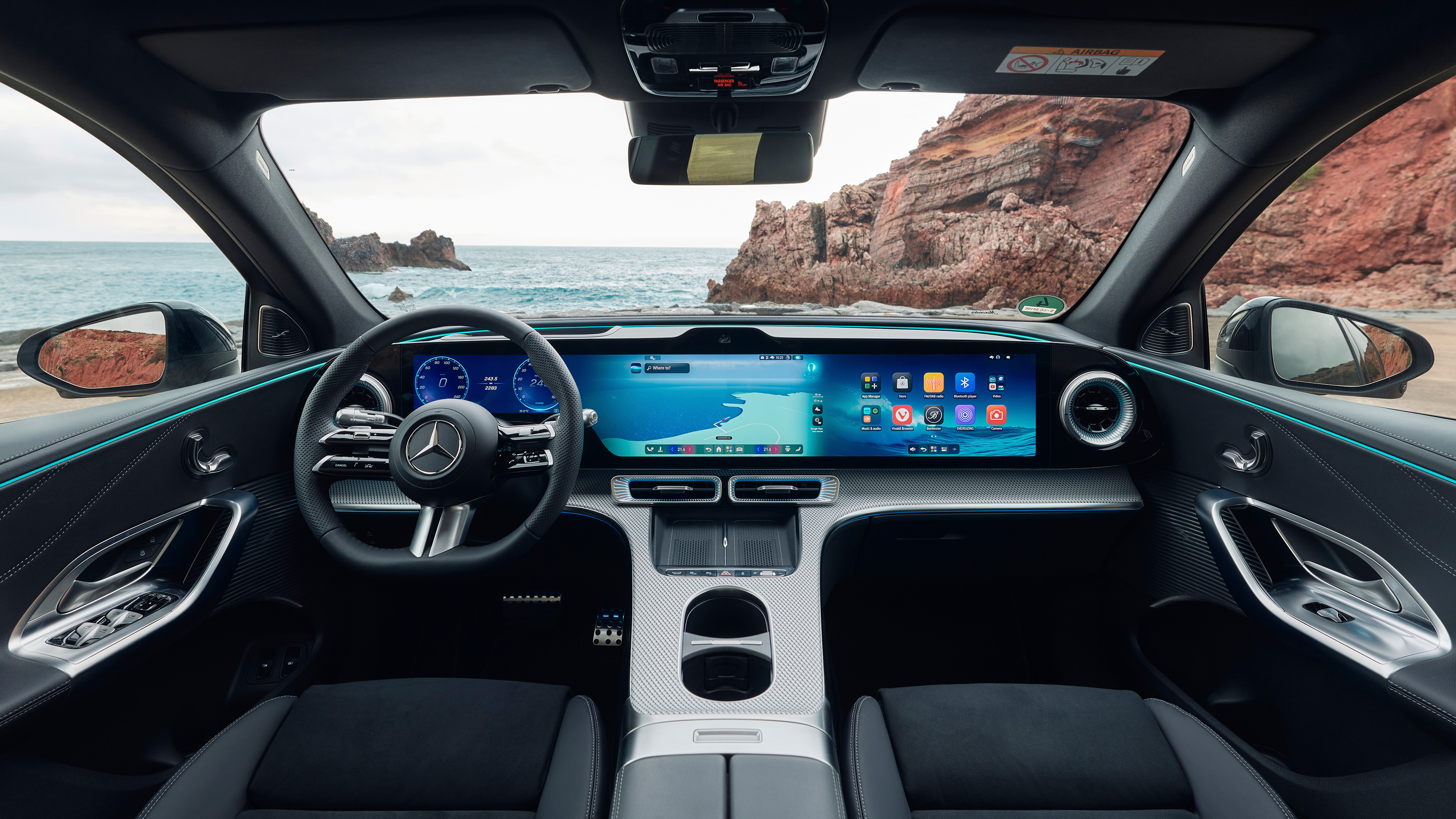 Mercedes GLC Electric interior