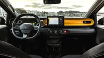 Renault Twingo interior and steering wheel