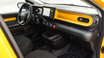 Renault Twingo interior front seats and dash