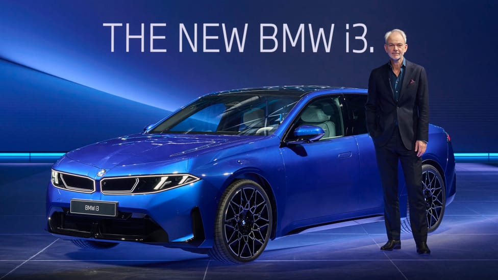 Adrian van Hooydonk and the new BMW i3 2026