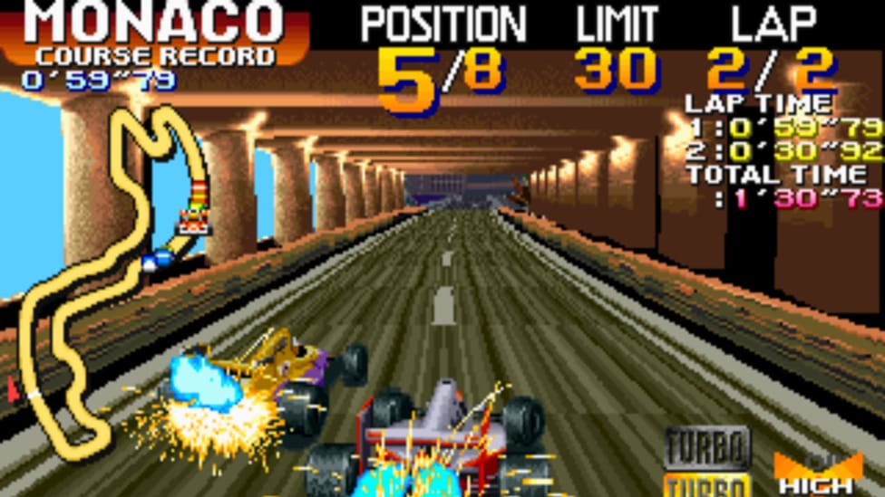 Remembering classic games Slipstream, Arcade, 1995