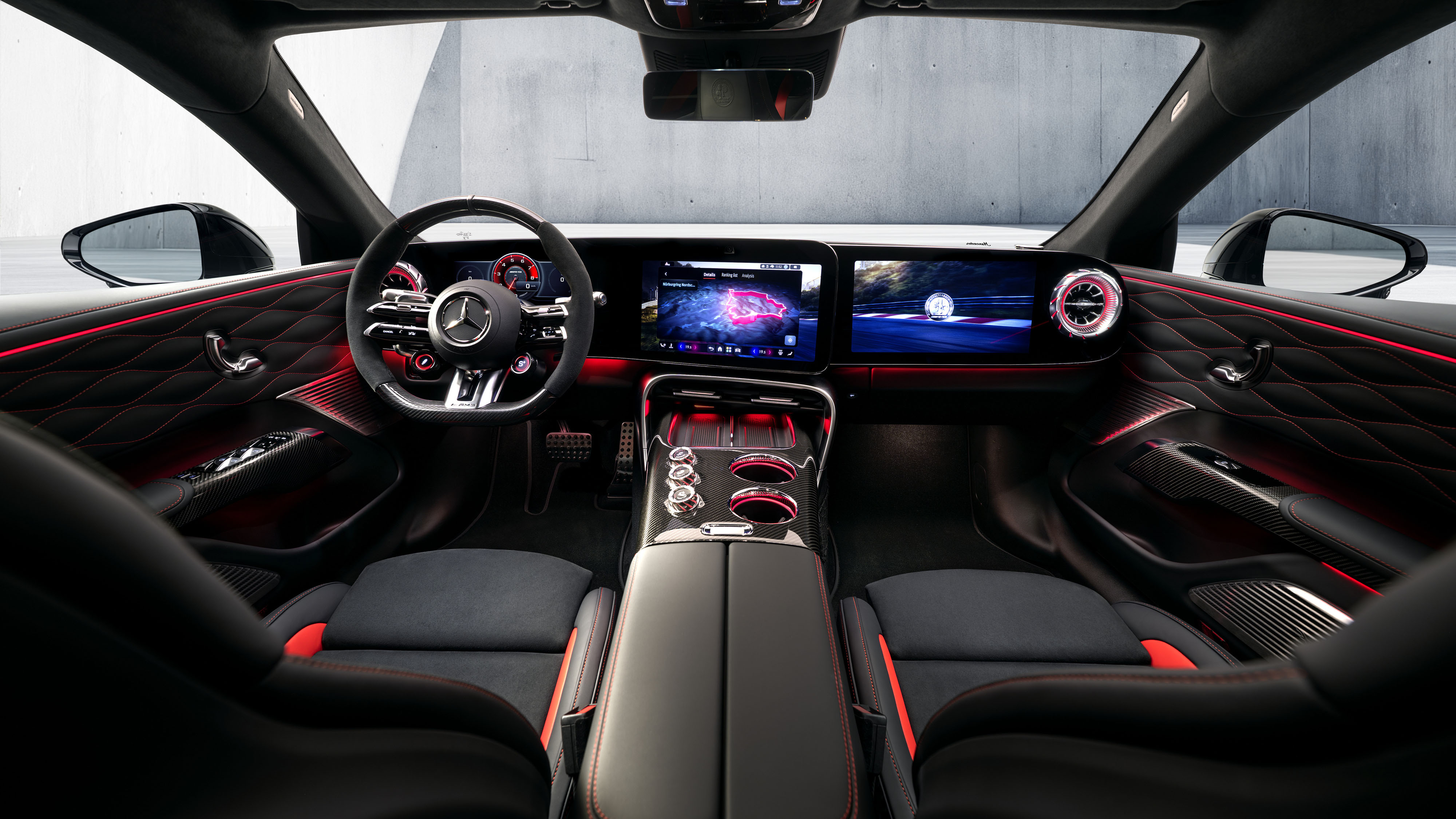 Mercedes-AMG GT 4-Door Coupe interior revealed 2026