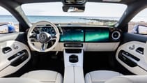 Mercedes CLA Shooting Brake front seat interior