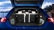 Mercedes CLA Shooting Brake Boot with back seats up