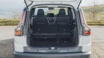 Dacia Jogger opened boot seats down