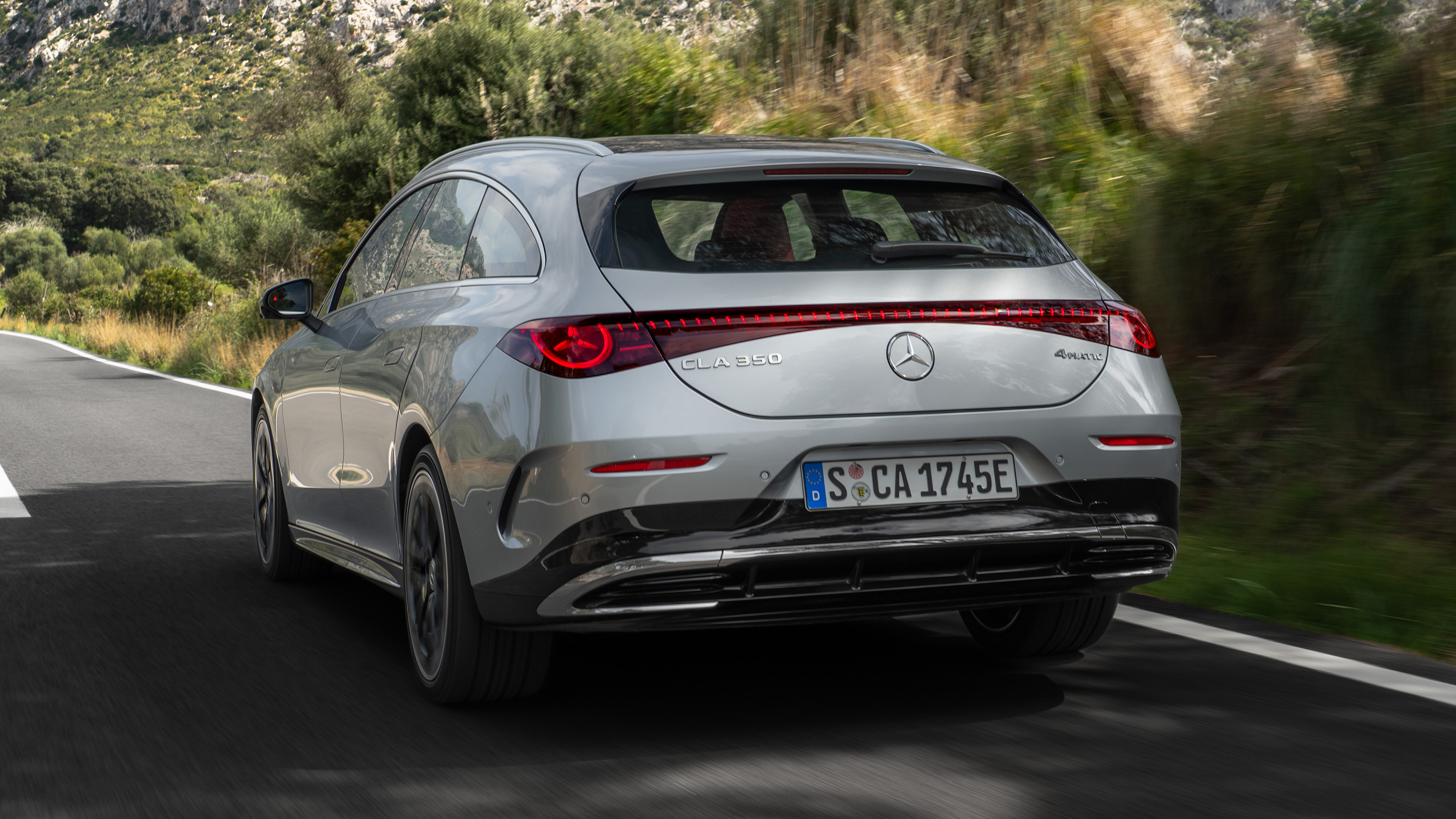 Mercedes CLA Shooting Brake Rear Quarter