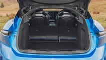 Alpine A390 boot seats down