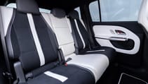 Mercedes GLB Electric back seat interior